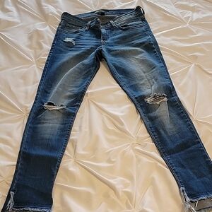 Flying Monkey distressed Blue Women's Jeans